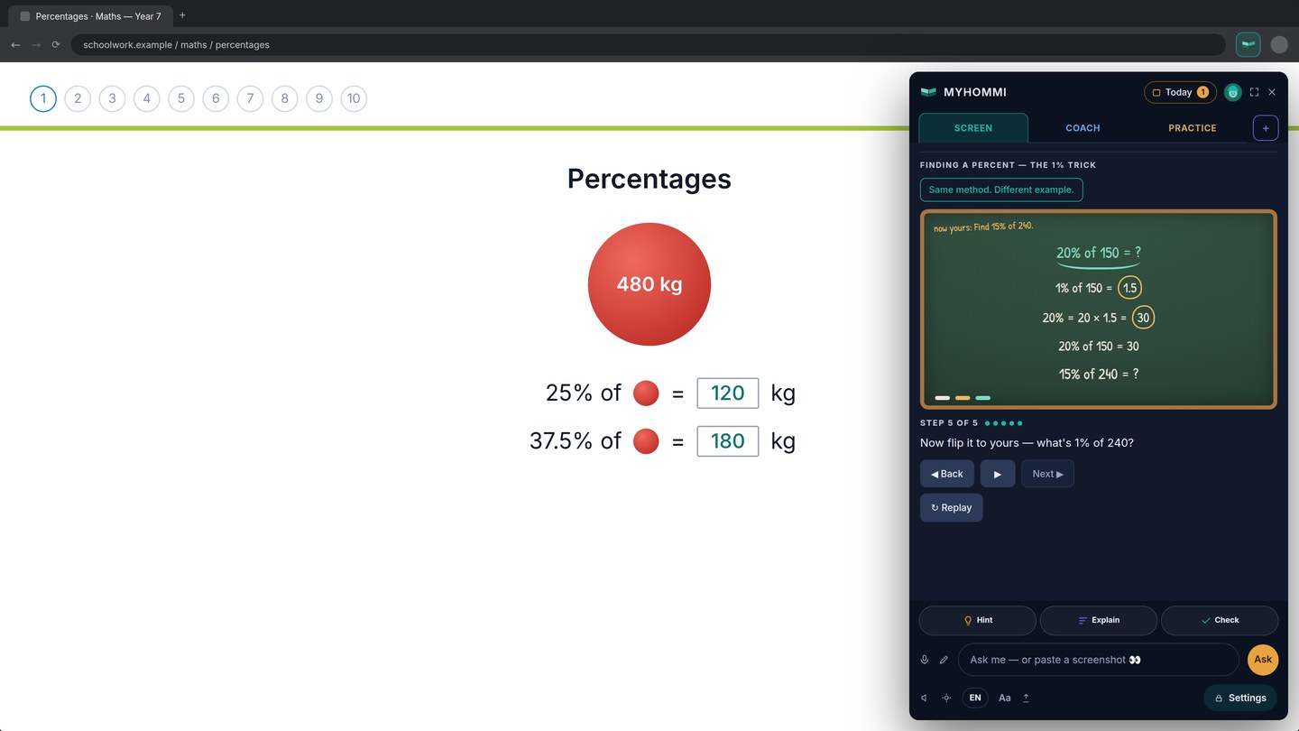 Guided Board shows the method with a different example.